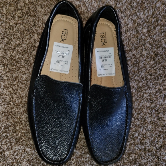 Nordstrom Rack Slip On Leather Loafers New